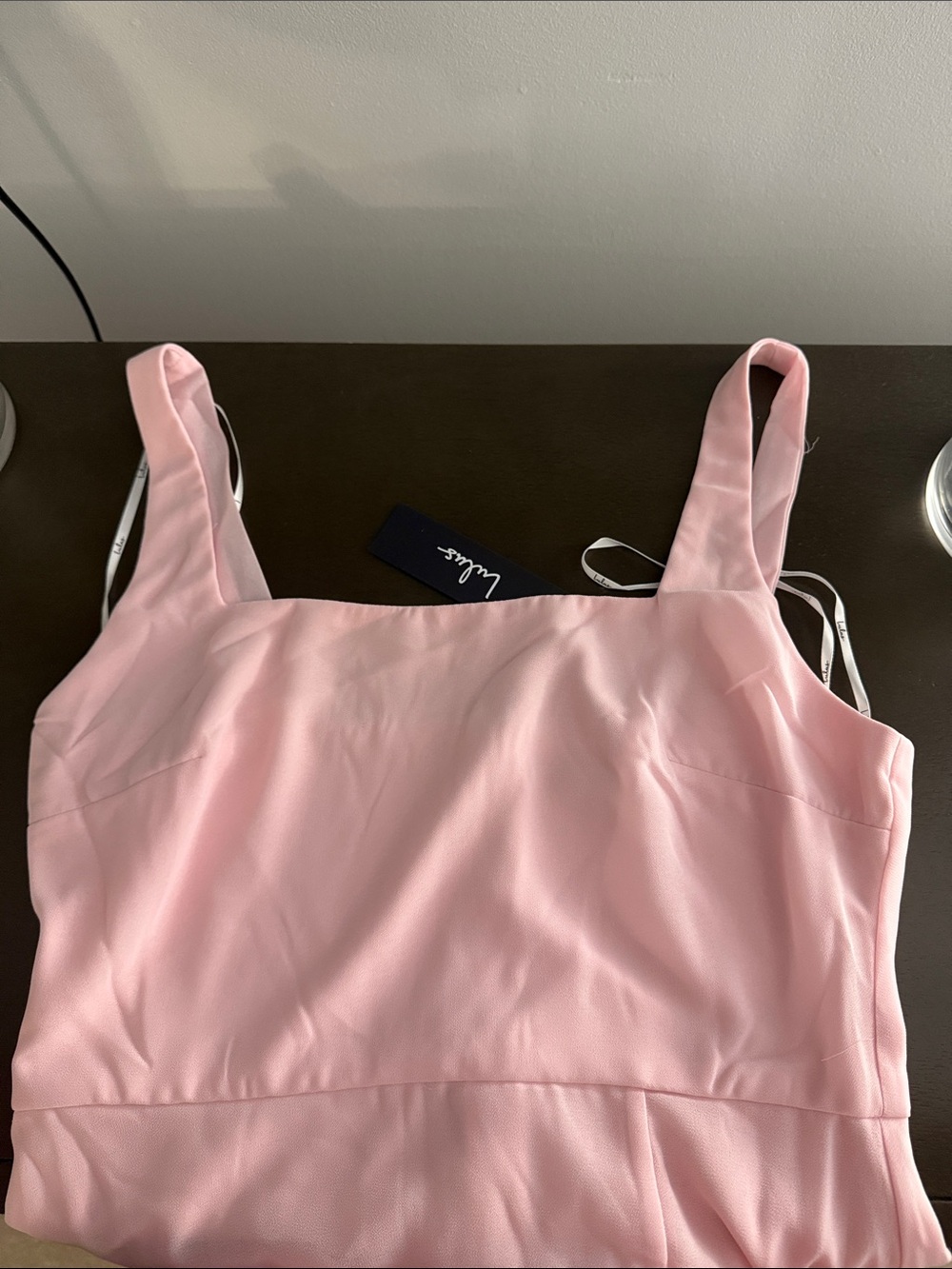 Lulu's Blush Pink Sleeveless Maxi Dress - Picture 4 of 5